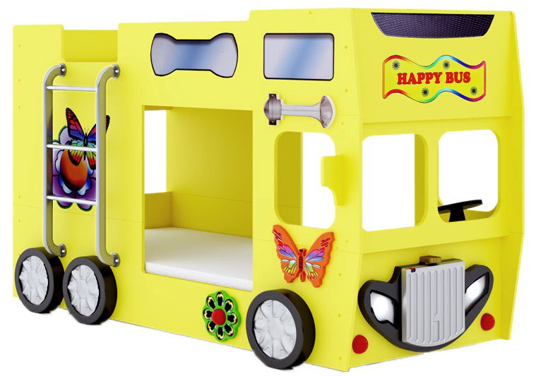 Παιδικό Κρεβάτι Happy Bus