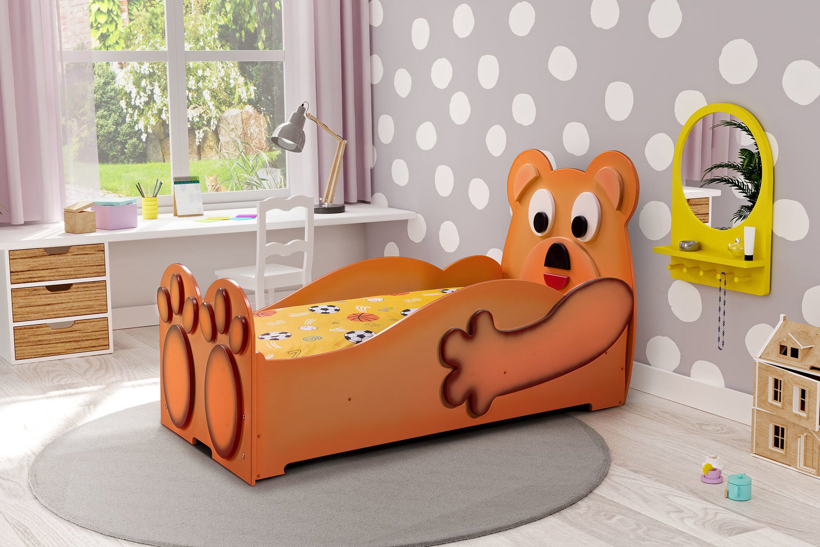 Παιδικό Κρεβάτι Teddy Bear-80 x 160