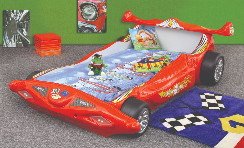 Παιδικό Κρεβάτι Formula R1-Kokkino