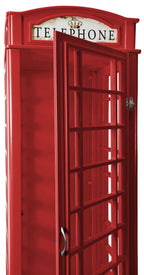 Διακοσμητικό Phone Booth-Kokkino