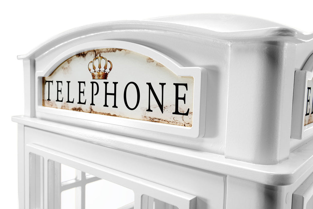 Διακοσμητικό Phone Booth-Leuko