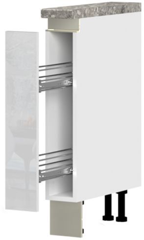Επιδαπέδιο ντουλάπι Trinity R15-1K-Leuko Gualistero