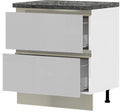 Επιδαπέδιο ντουλάπι Trinity R80-2M BOX-Leuko Gualistero