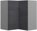 Ντουλάπι κρεμαστό γωνιακό Trinity V7-UG-2K-Anthraki Gualistero