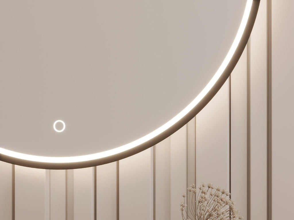 Καθρέφτης Calia L LED-Διάμετρος: 80 εκ.