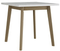 Τραπέζι Anslo I - Leuko - Sonoma