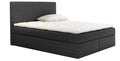 Επενδυμένο κρεβάτι Basic-Gkri Skouro-120 x 200