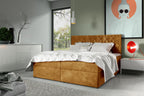 Επενδυμένο κρεβάτι Box 7-Ohra-120 x 200