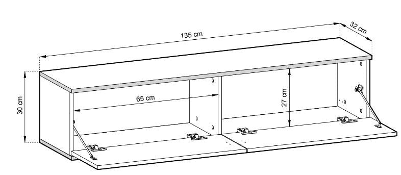 Έπιπλο τηλεόρασης Loro I-Mpez