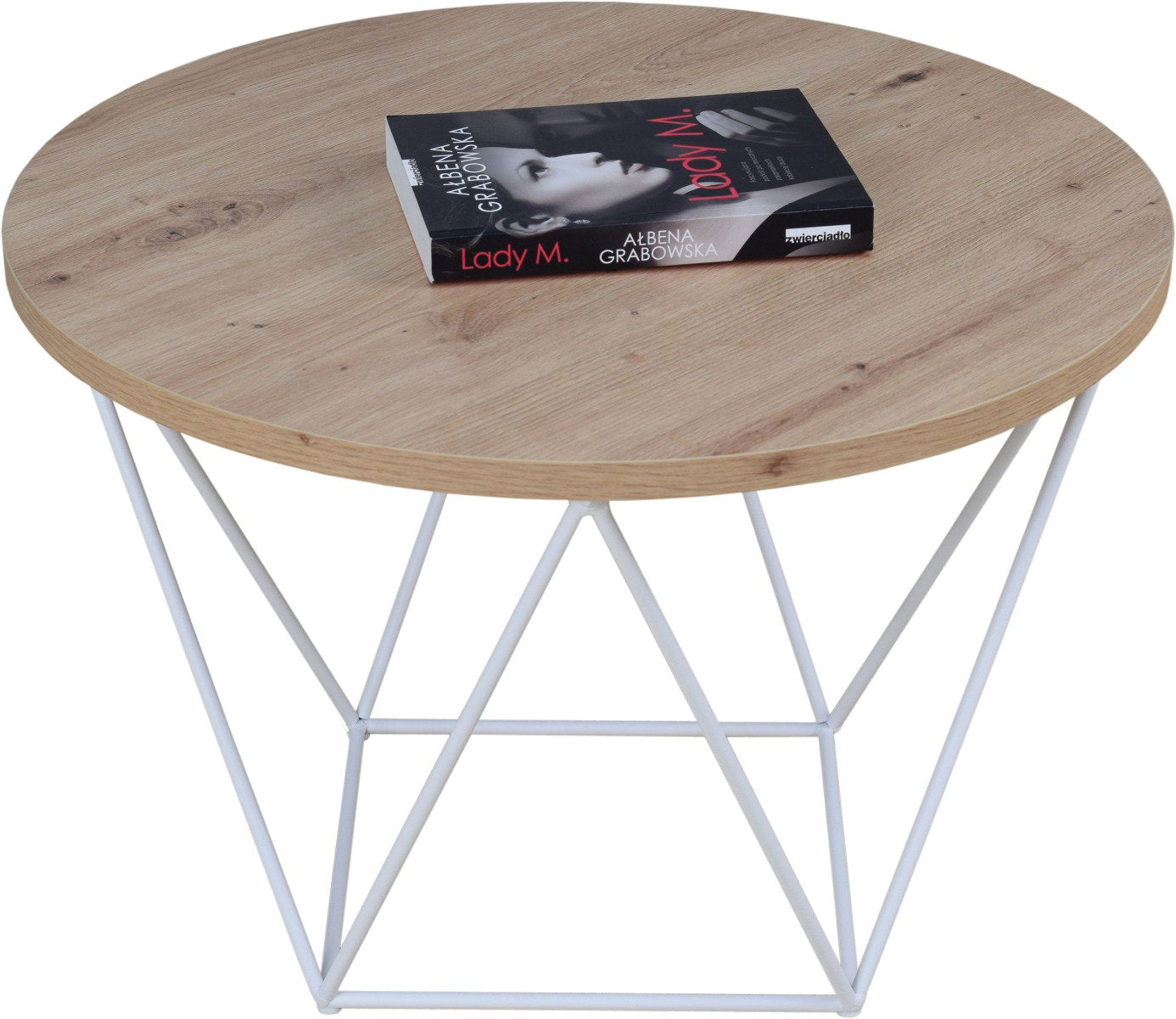Τραπεζάκι σαλονιού Sofy round-Leuko-Artisan