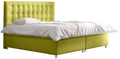 Επενδυμένο κρεβάτι Bella-Lime-180 x 200