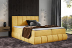 Επενδυμένο κρεβάτι Venezia-Kitrino-180 x 200