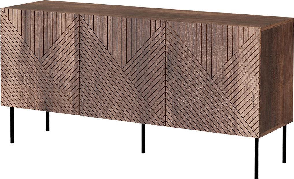Μπουφές Art Deco 3D 150-Καφέ