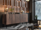 Μπουφές Art Deco 3D 150-Καφέ