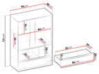Ντουλάπα Imola 2D1S Γραφείου
