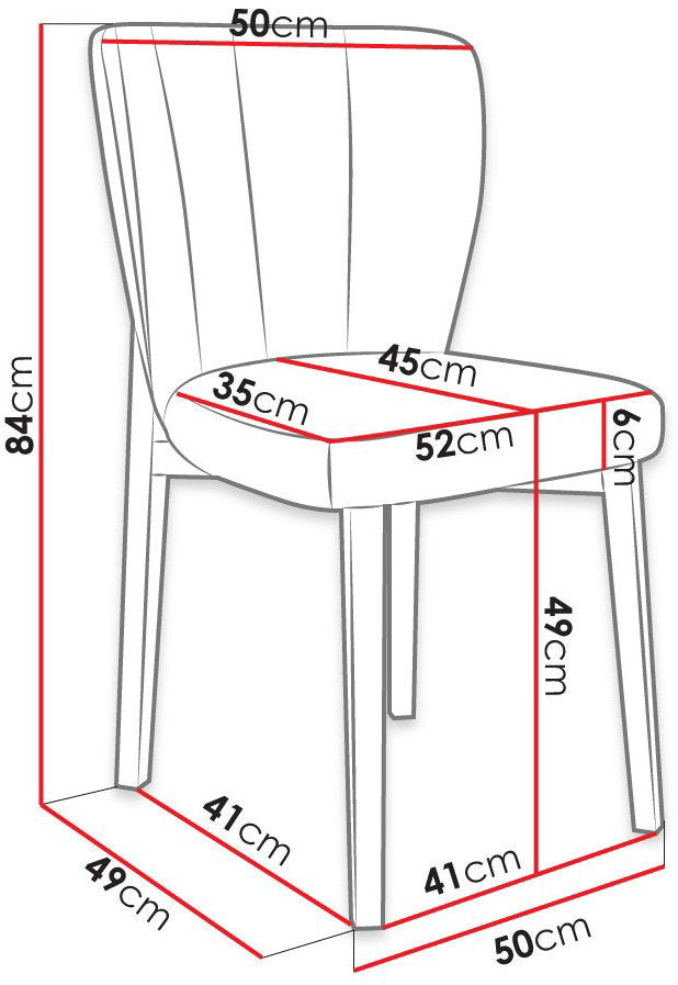 Καρέκλα Bene S106-Prasino
