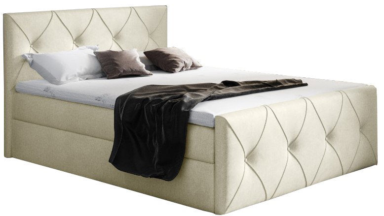 Επενδυμένο κρεβάτι Crystal lux-Mpez-120 x 200