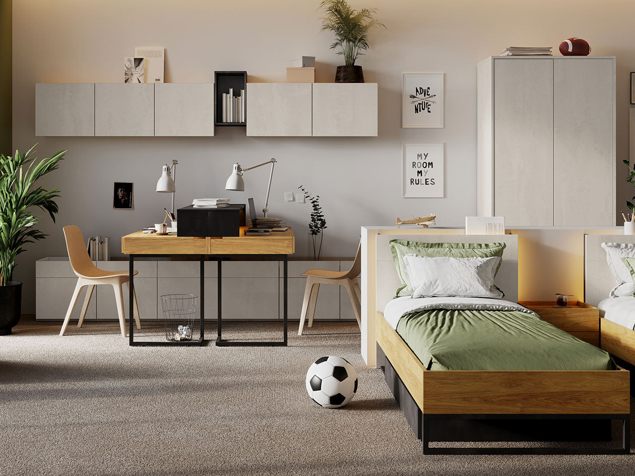 Κρεβάτι Teen Flex-90 x 200 εκ.