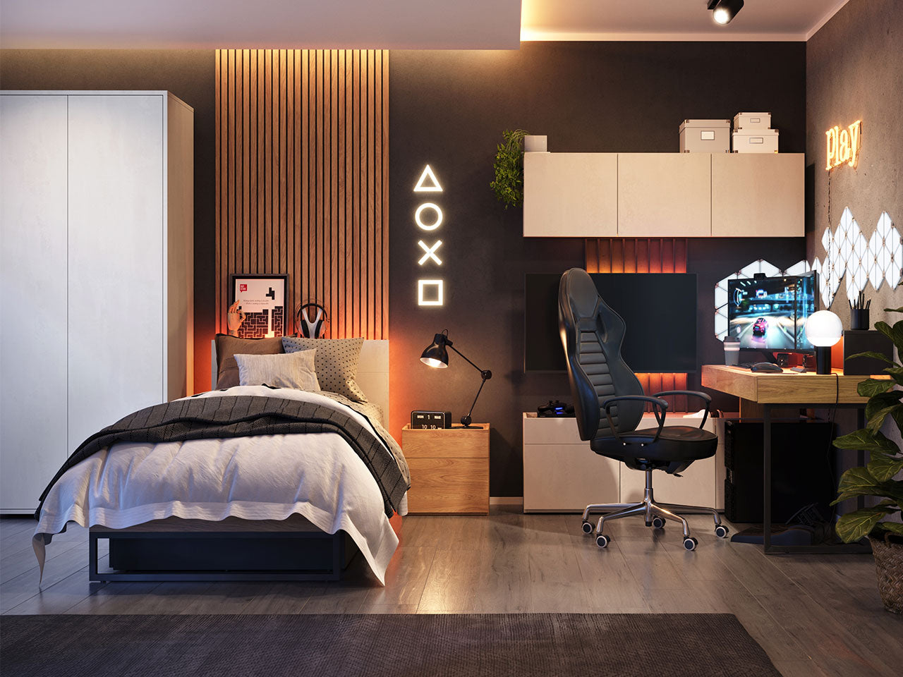 Κρεβάτι Teen Flex-90 x 200 εκ.