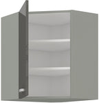 Επίτοιχο γωνιακό ντουλάπι Ingrid 60x60-Gkri