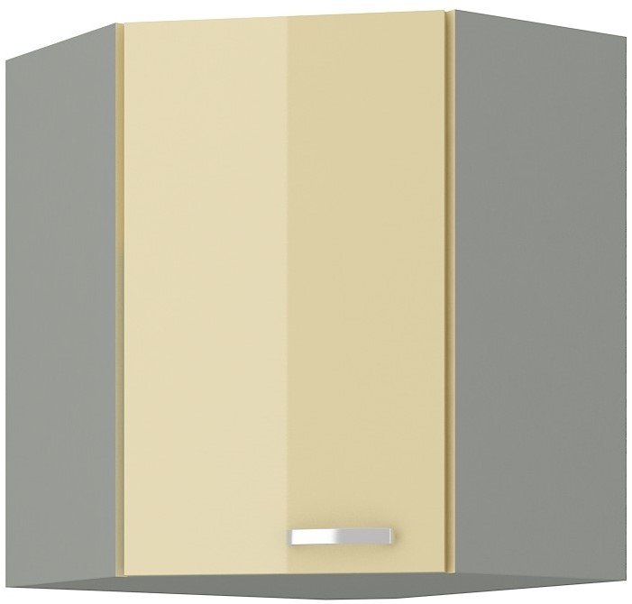 Επίτοιχο γωνιακό ντουλάπι Ingrid 60x60-Krem