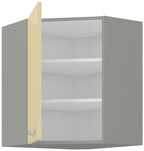 Επίτοιχο γωνιακό ντουλάπι Ingrid 60x60-Krem
