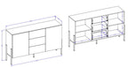 Μπουφές Plum 2D3D mini-Leuko
