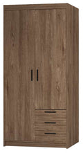 Ντουλάπα Ester 2D3S-Lefkas Oak