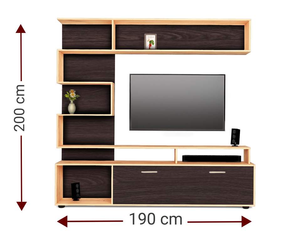 Σύνθετο σαλονιού Kimi-Wenge