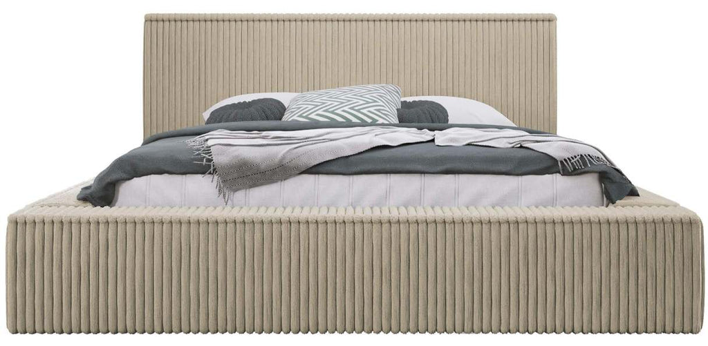 Επενδυμένο κρεβάτι Plexi-Mpez-160 x 200