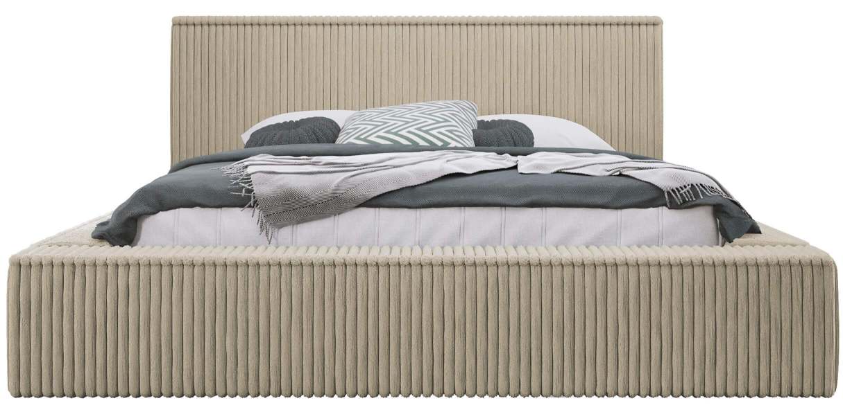 Επενδυμένο κρεβάτι Plexi-Mpez-160 x 200
