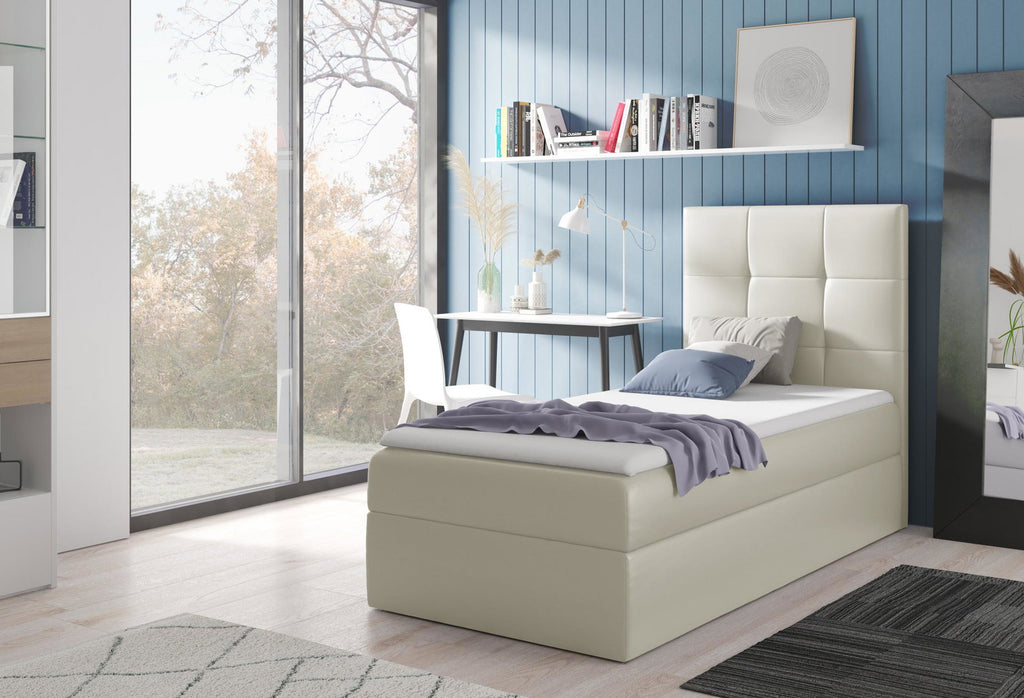 Επενδυμένο κρεβάτι Mini 2-Mpez-90 x 200-Deksia