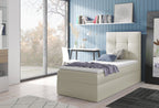Επενδυμένο κρεβάτι Mini 2-Mpez-100 x 200-Aristera