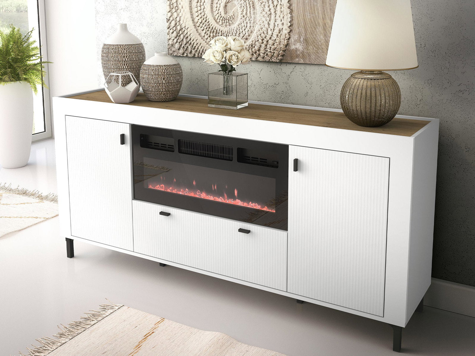 Μπουφές Mossa long plus -Leuko