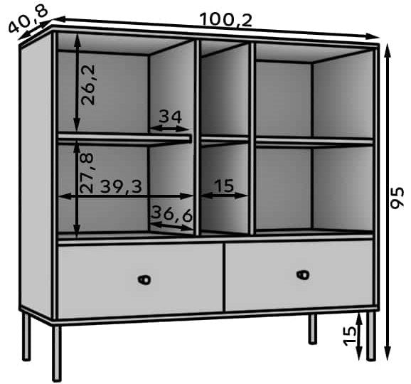 Μπουφές Code 2D2S2P