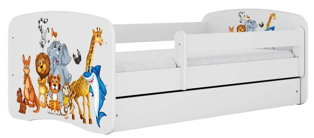 Παιδικό Κρεβάτι Babydreams Cartoon-Leuko-160 x 80-Animals