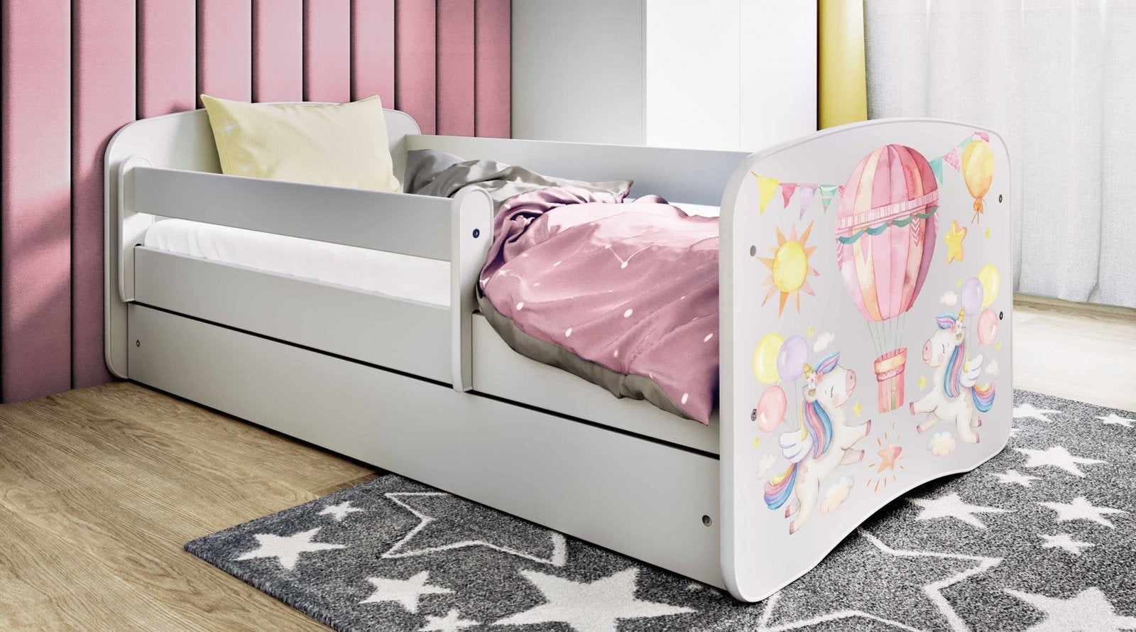 Παιδικό Κρεβάτι Babydreams Cartoon-Leuko-180 x 80-Balloon