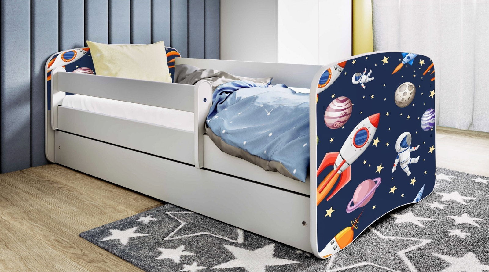 Παιδικό Κρεβάτι Babydreams Cartoon-Leuko-180 x 80- Cosmos