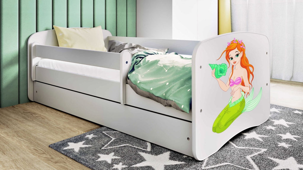 Παιδικό Κρεβάτι Babydreams Cartoon-Leuko-180 x 80-Mermaid