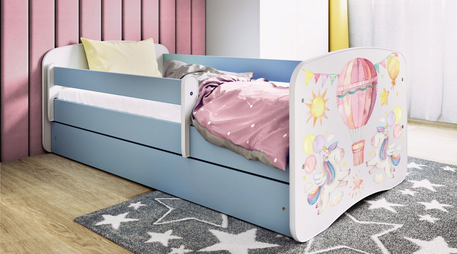 Παιδικό Κρεβάτι Babydreams Cartoon-Mple-160 x 80-Balloon