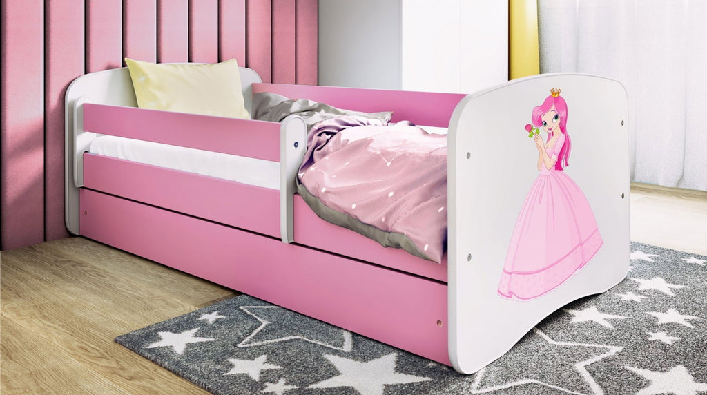 Παιδικό Κρεβάτι Babydreams Cartoon-Roz-140 x 70-Princess