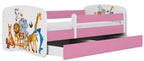 Παιδικό Κρεβάτι Babydreams Cartoon-Roz-140 x 70-Animals