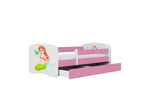 Παιδικό Κρεβάτι Babydreams Cartoon-Roz-140 x 70-Mermaid