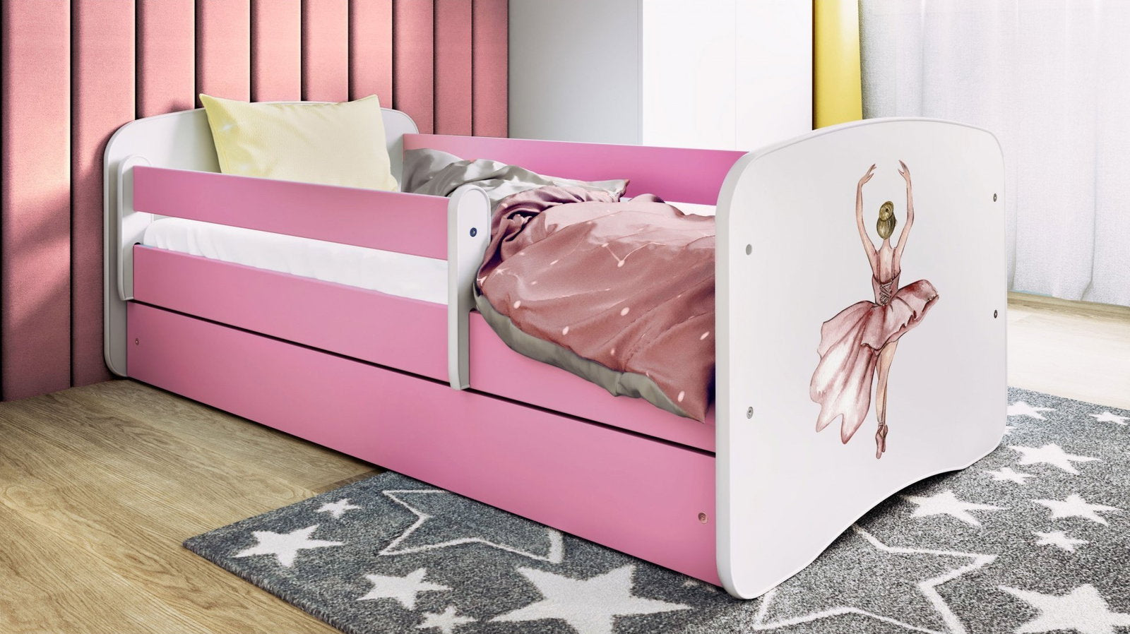 Παιδικό Κρεβάτι Babydreams Cartoon-Roz-160 x 80-Dancer