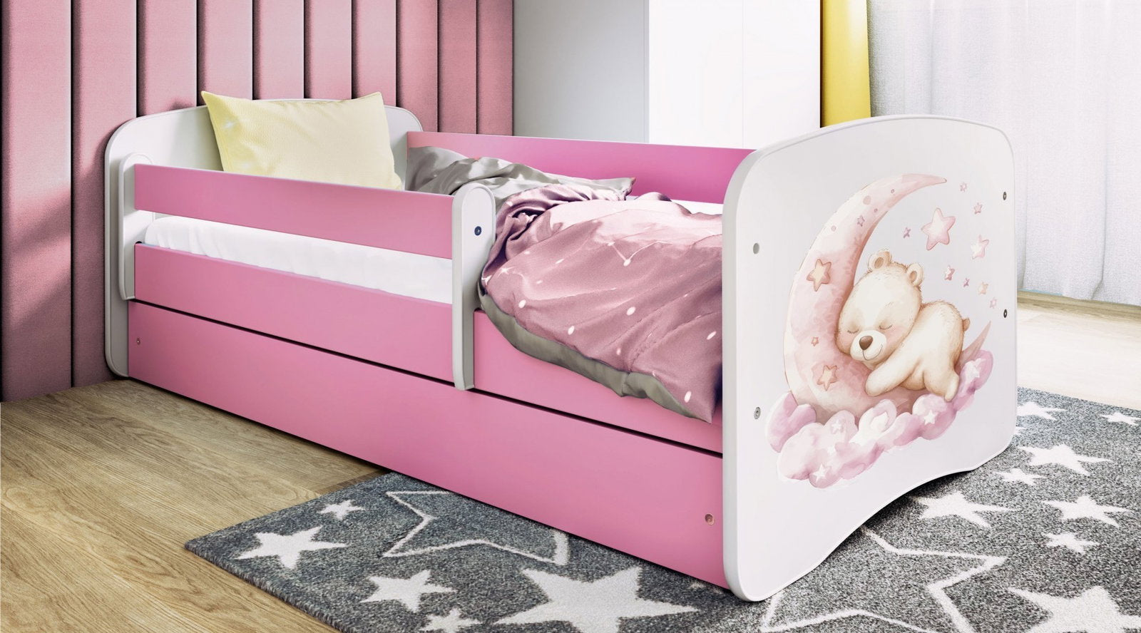 Παιδικό Κρεβάτι Babydreams Cartoon-Roz-180 x 80-Dream