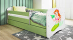 Παιδικό Κρεβάτι Babydreams Cartoon-Prasino-140 x 70-Mermaid