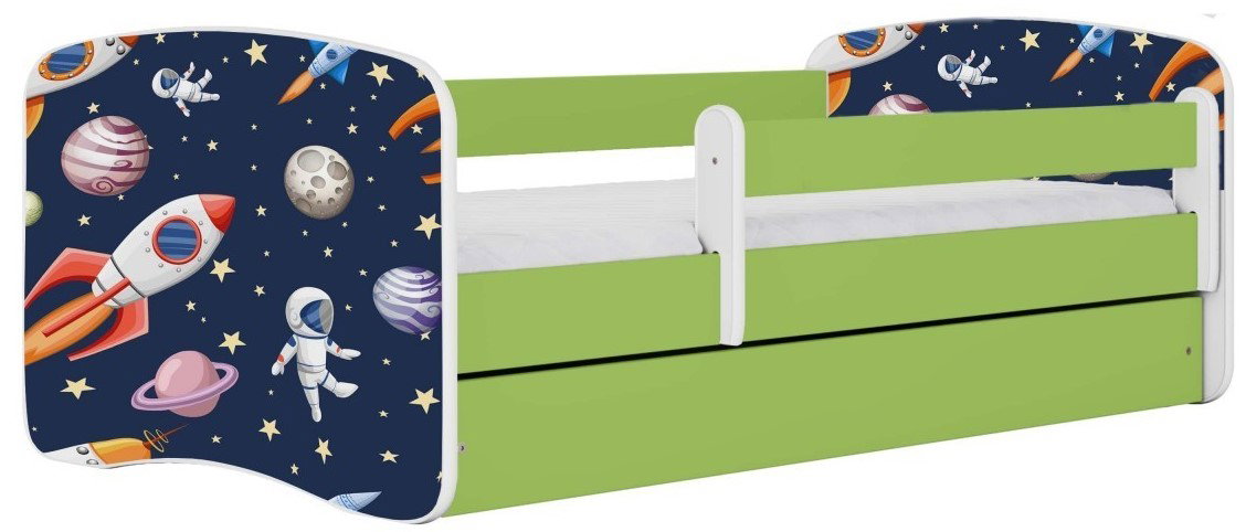Παιδικό Κρεβάτι Babydreams Cartoon-Prasino-160 x 80- Cosmos