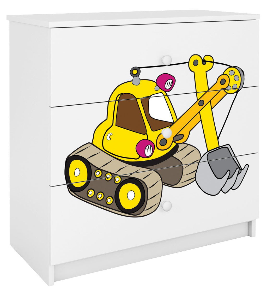 Συρταριέρα Babydreams Cartoon-Leuko-Digger