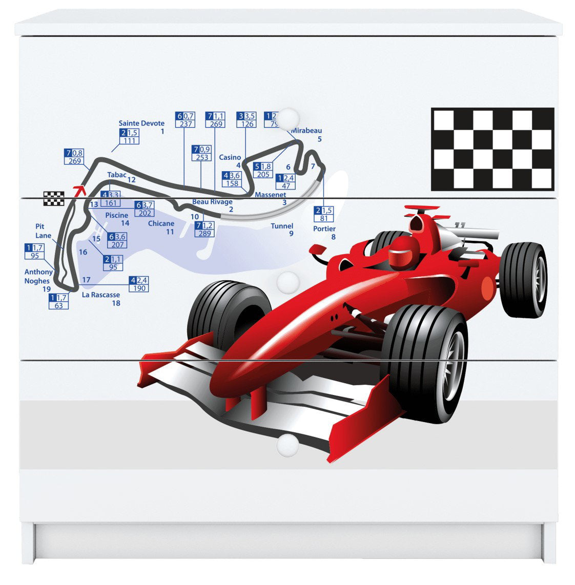 Συρταριέρα Babydreams Cartoon-Leuko-Formula