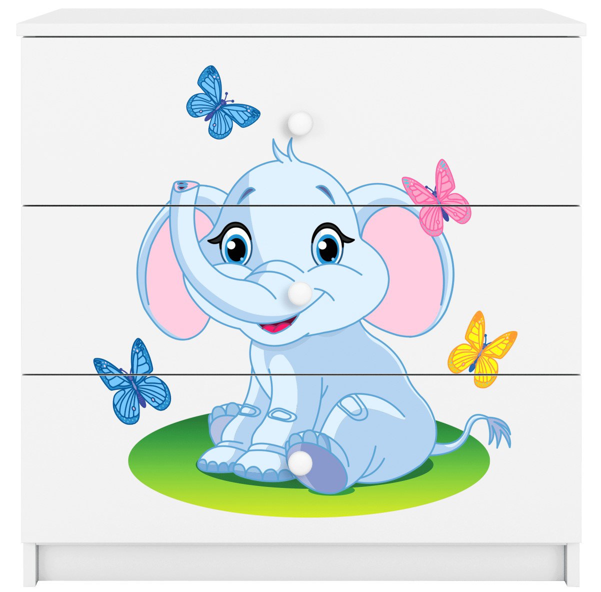 Συρταριέρα Babydreams Cartoon-Leuko-Elephant